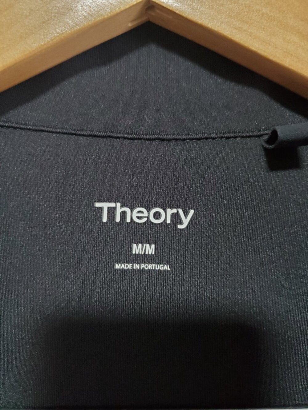 THEORY Rolenn Plinth Performance Technical Full-Zip Jacket Blk Medium Soft Shell - Picture 10 of 14